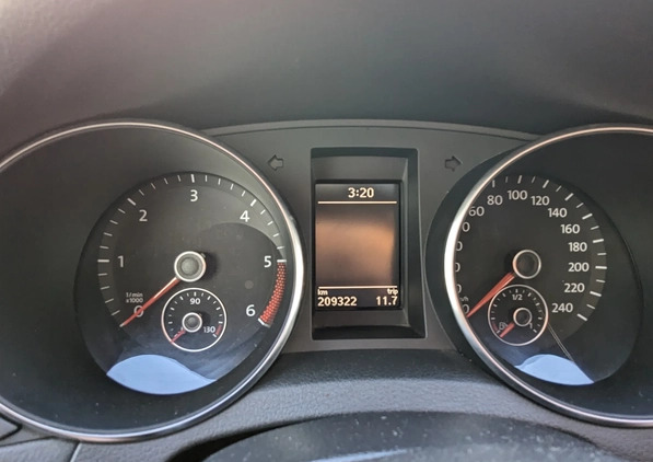Volkswagen Golf cena 23900 przebieg: 209000, rok produkcji 2011 z Jędrzejów małe 137
